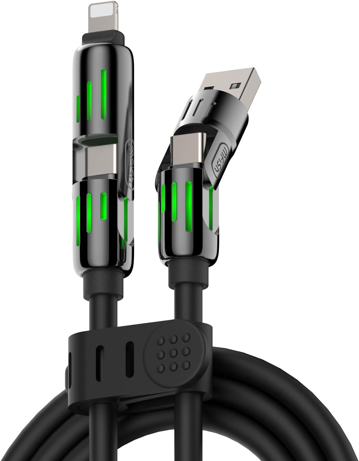 240W USB C Cable, 4-in-1 Charging Cable