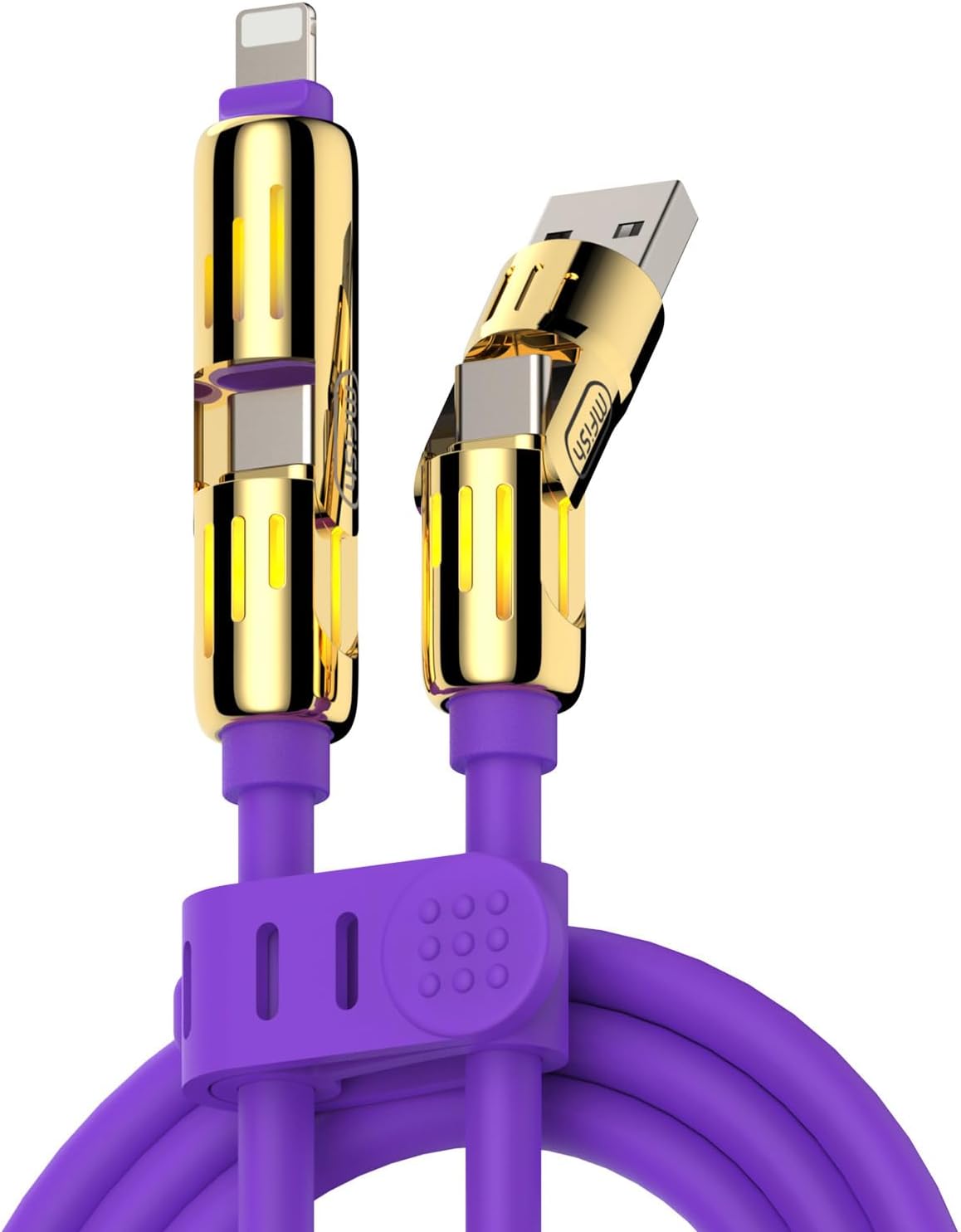 240W USB C Cable, 4-in-1 Charging Cable