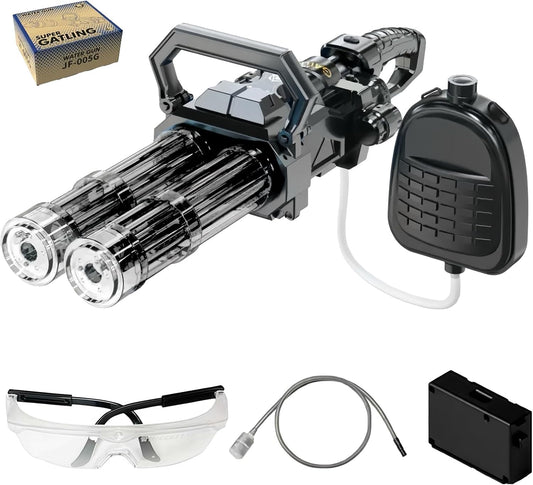 Double Barrel Gatling Electric Water Gun