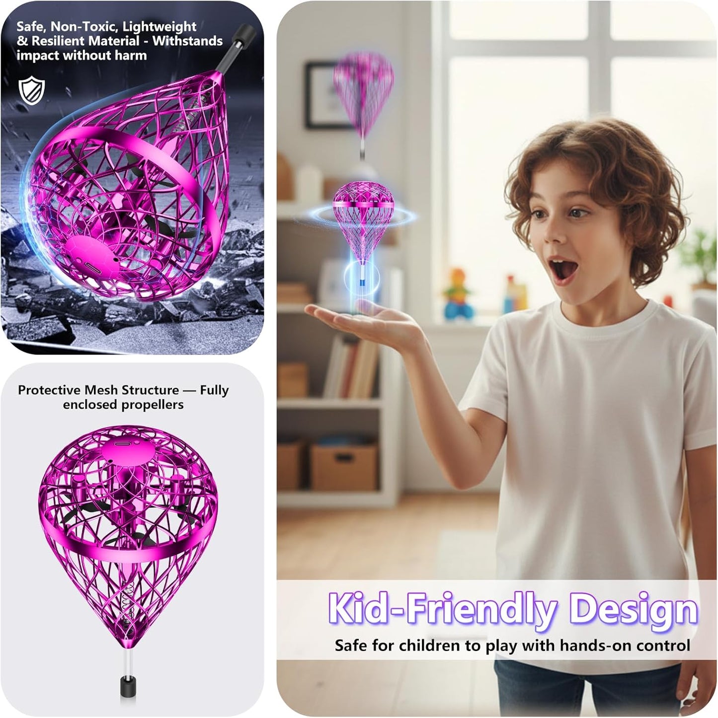 Flying Bouncing Ball, USB Rechargeable