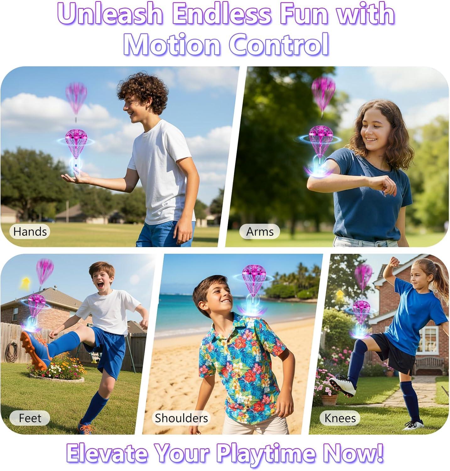 Flying Bouncing Ball, USB Rechargeable