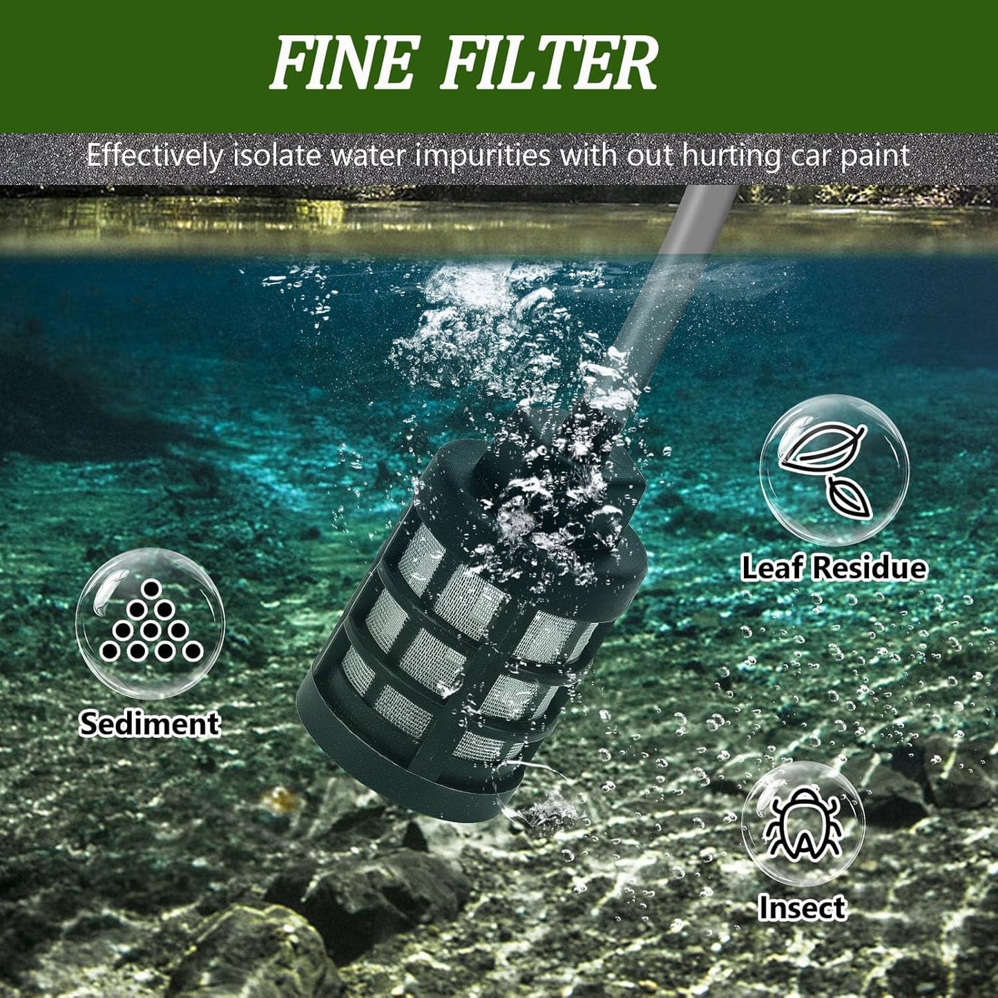 Cordless Pressure Washer with 2 Batteries & 6-in-1 Nozzle