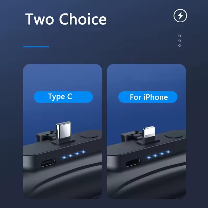 Mini Power Bank Portable 5000mAh