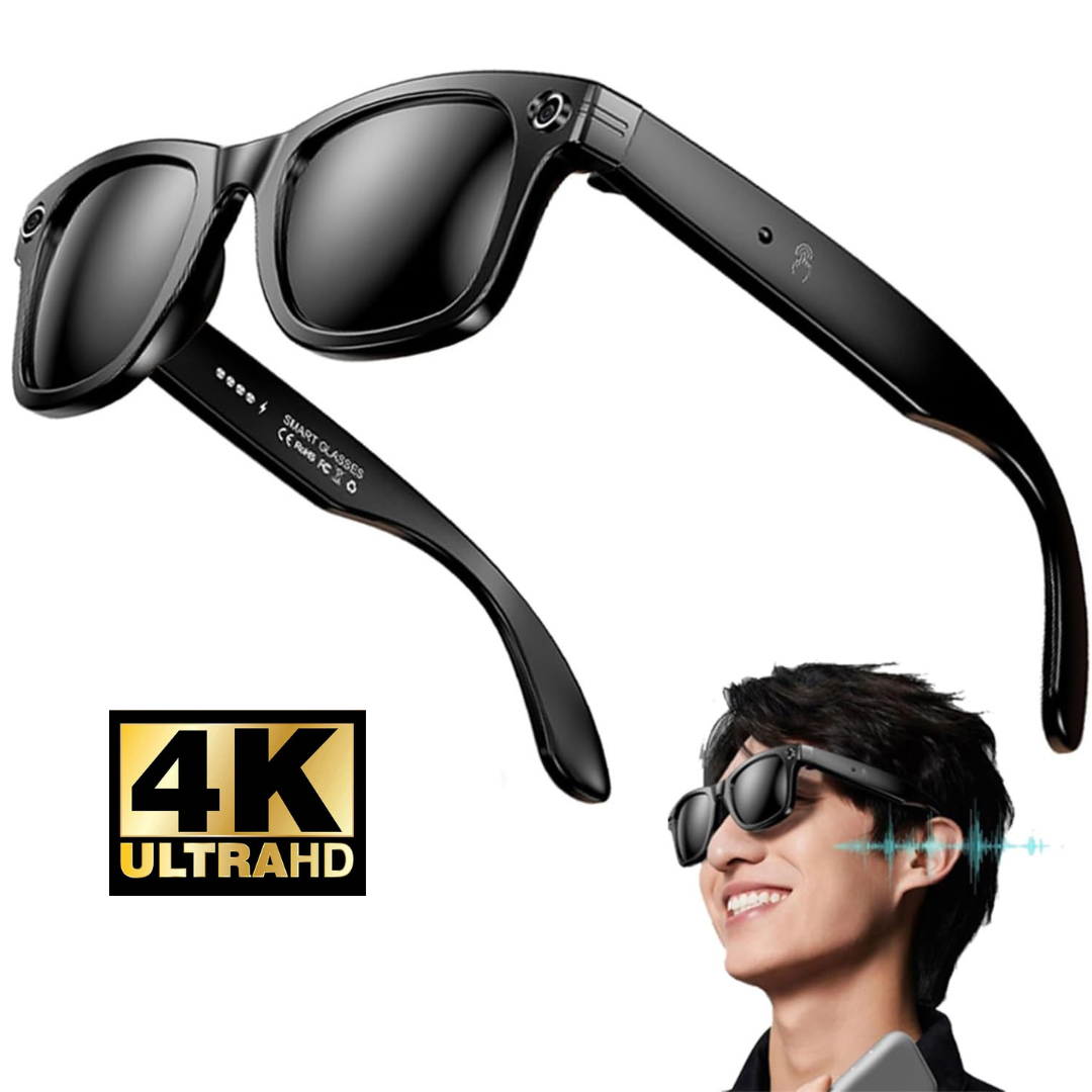 Smart glasses with 4K Camera Editor